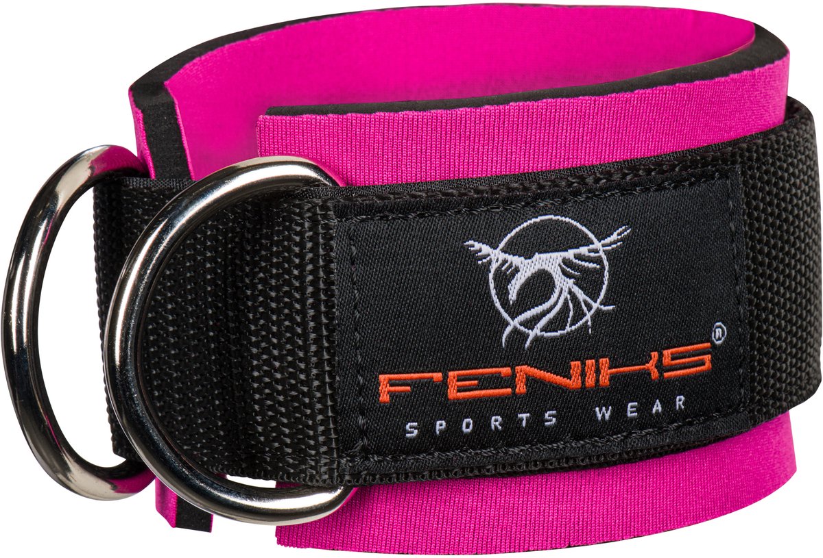 Feniks sportswear - Enkel Straps - Roze - fitness - feniks