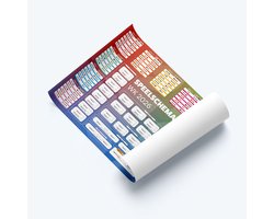 WK 2026 Speelschema | Poster Neutraal | A1 | 84,1 x 59,4 cm