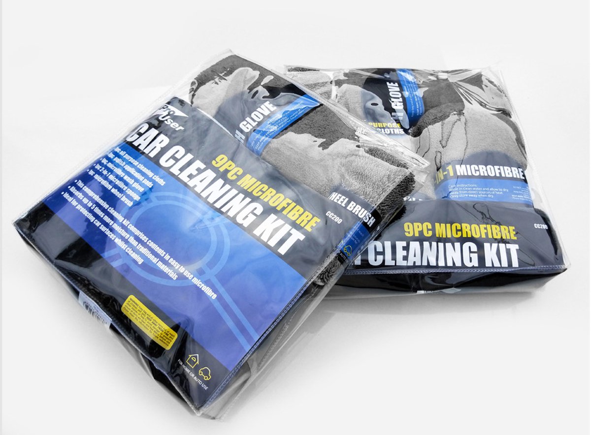 TLVX Auto Schoonmaak Set Incl. 120ml Nano Coating Spray Fles / Car Cleaning Kit / Krasvrij Wassen / Professionele Autoreiniging / Ultieme Glans / Keramisch / Velgen Schoonmaken / Microvezel Washand / Borstel / Spons / Doeken / Polish Pads / 12-Delig – foto 6