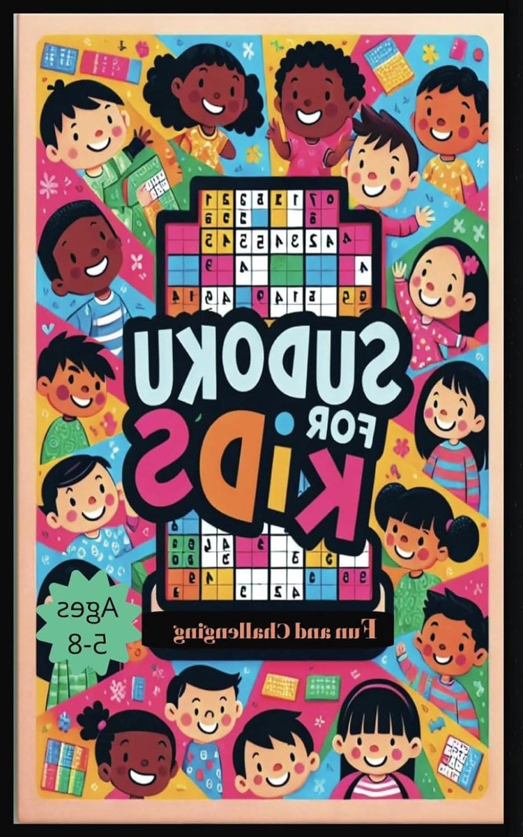 Sudoku Voor Kinderen - Puzzelboek Logica - Hersenen Trainen - 60 4x4 Puzzels - 12.7 x 20.32 cm - Niet gespecificeerd