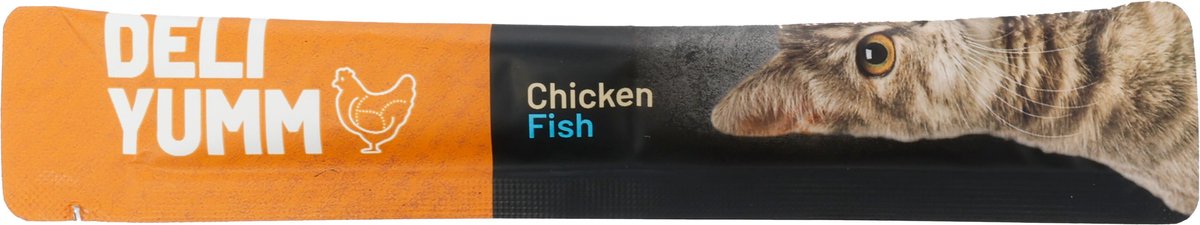Flamingo - Snack Deli Yumm Pasta anti-stress - Kattensnacks - Kattensnoepjes - 70g - 1st