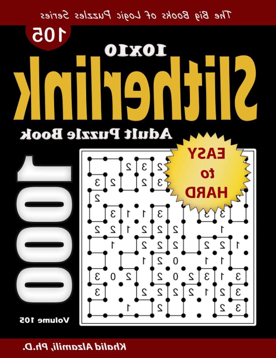 Slitherlink Puzzelboek - Logica Puzzels - Hersenen Trainen - 1000 Puzzels - 21.59 x 27.94 cm - Niet gespecificeerd