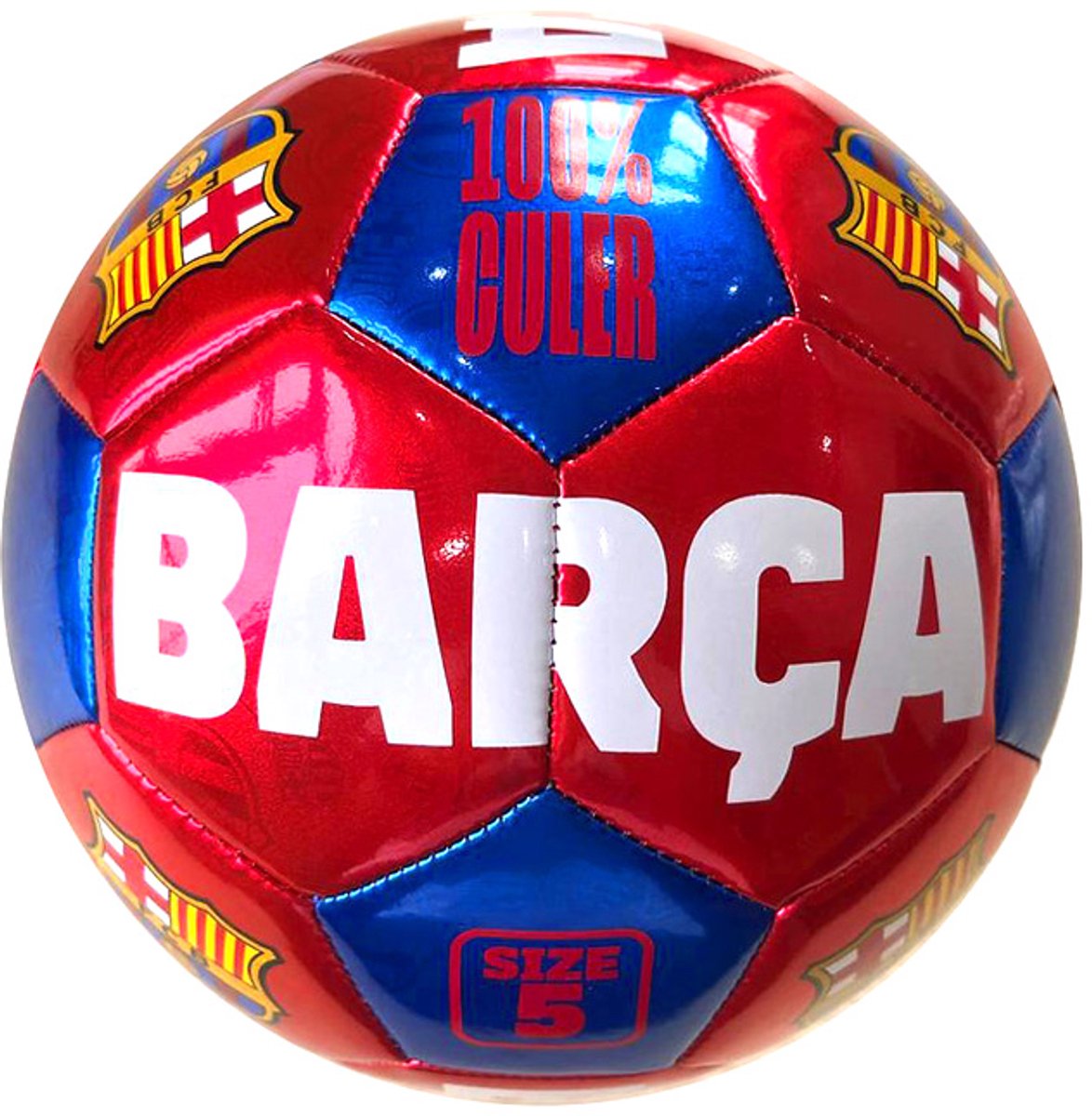 FC Barcelona bal Escudos maat 2 (Mini)
