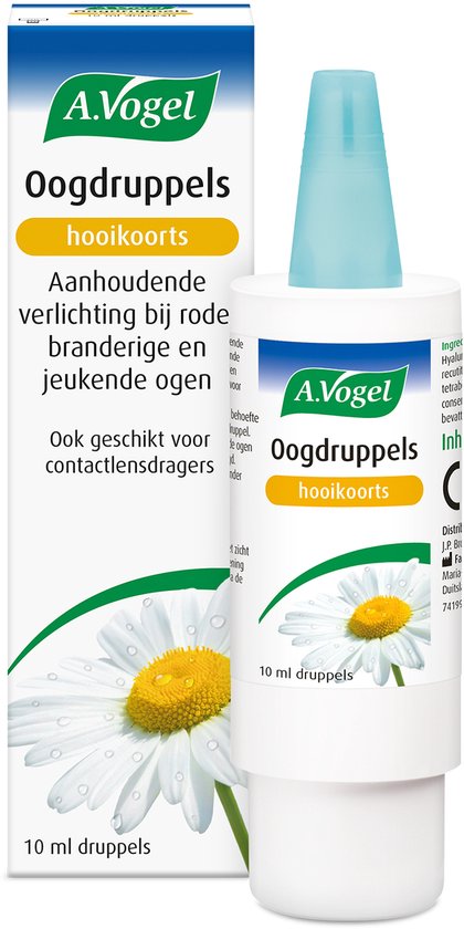 A.Vogel Pollinosan Hooikoorts Oogdruppels - Bij rode, branderige en jeukende ogen - 10 ml