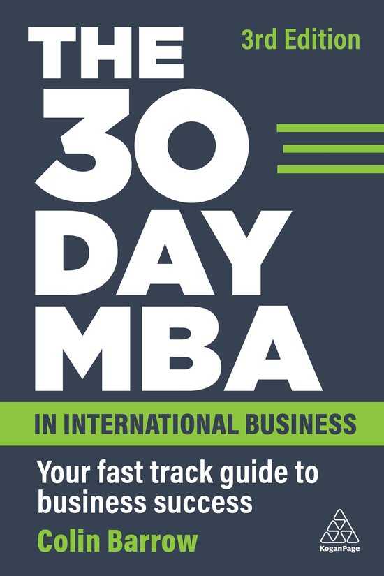 The 30 Day MBA in International Business - cover
