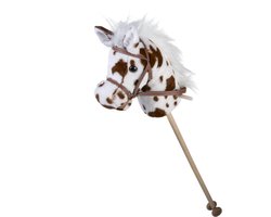 Stokpaardje- gevlekt - geluid- wieltjes
