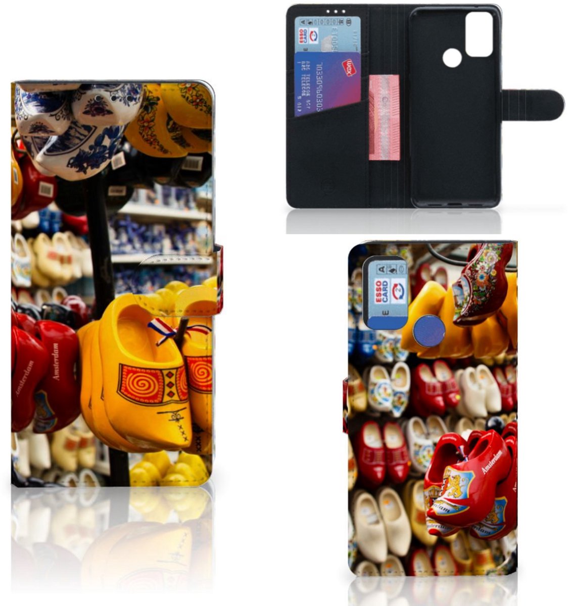 Alcatel 1S (2021) Flip Cover Klompen