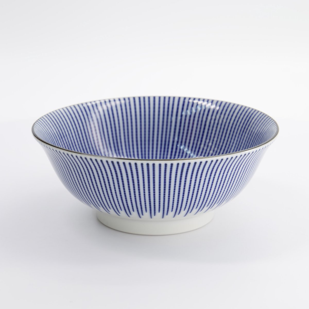 Tokyo Design Studio - Kotobuki Tokusa - Ramen Kom - Blauw/Wit - 1200 ml - 20.5 x 8 cm