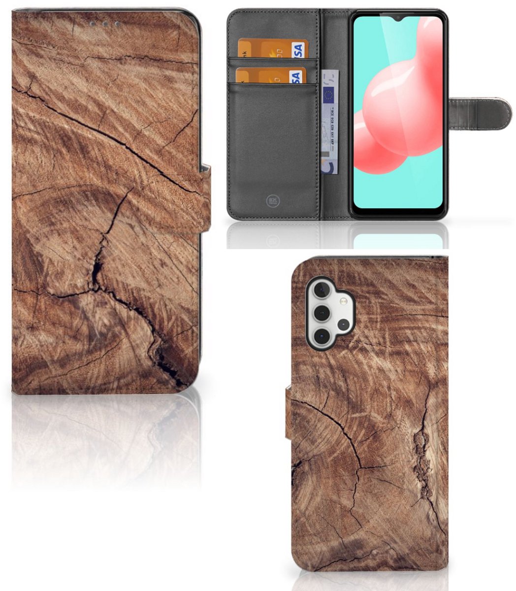 Samsung Galaxy A32 5G Book Style Case Tree Trunk