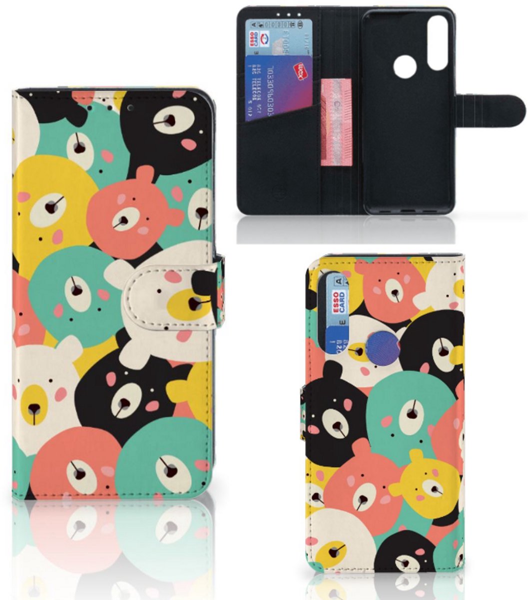 Alcatel 1S 2020 Leuk Hoesje Bears