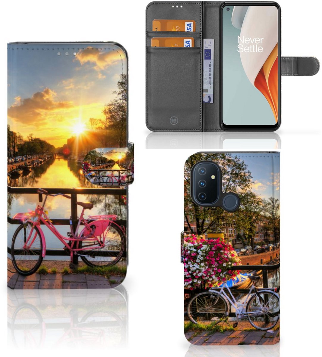 OnePlus Nord N100 Flip Cover Amsterdamse Grachten