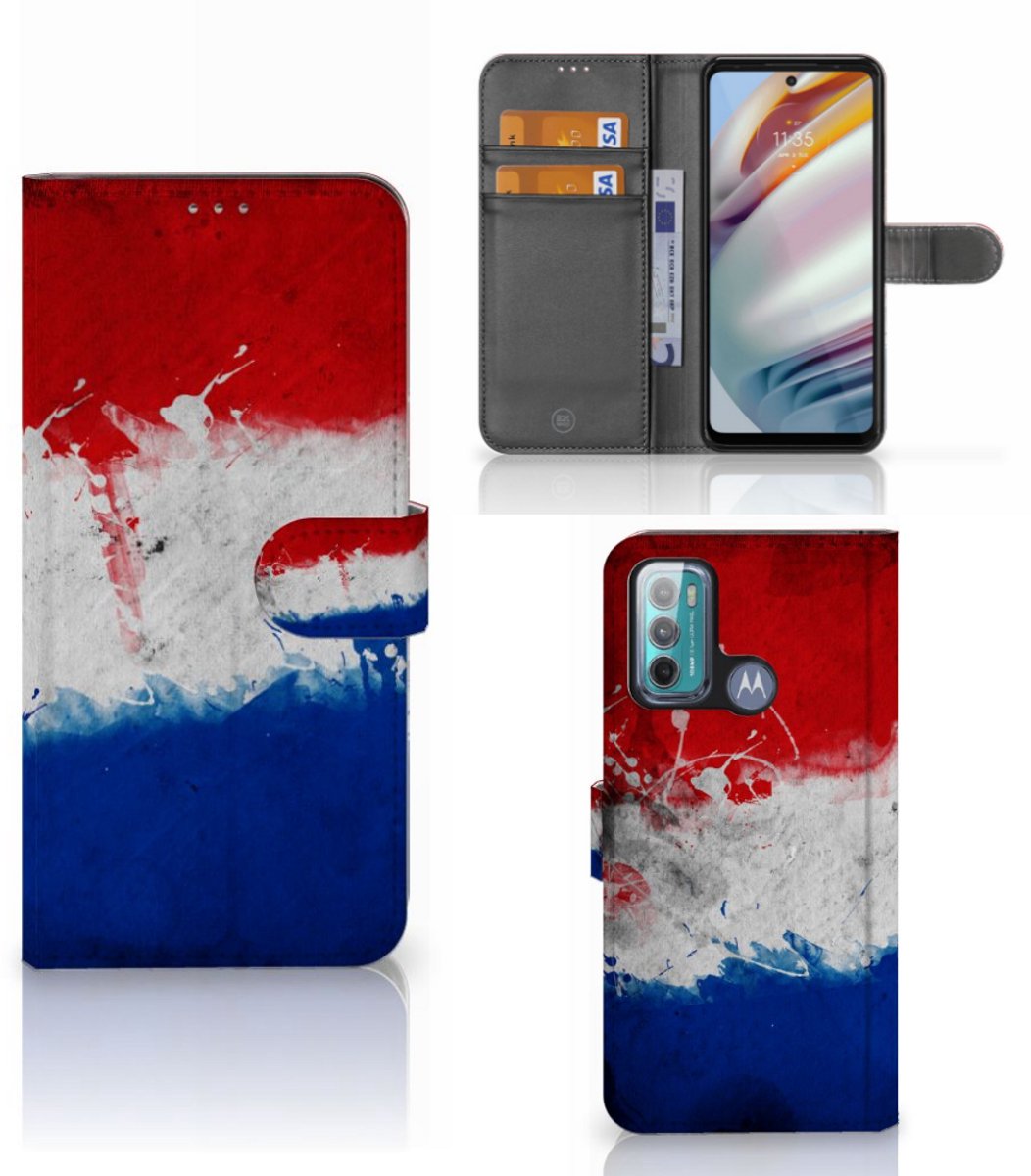Book Case voor Motorola Moto G60 Bookstyle Case Nederland