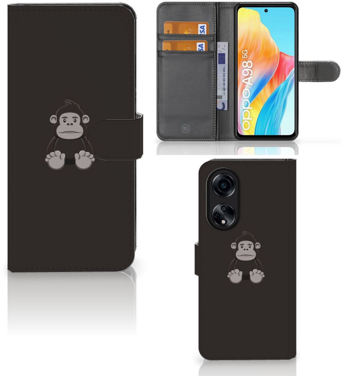 OPPO A98 5G Leuk Hoesje Gorilla