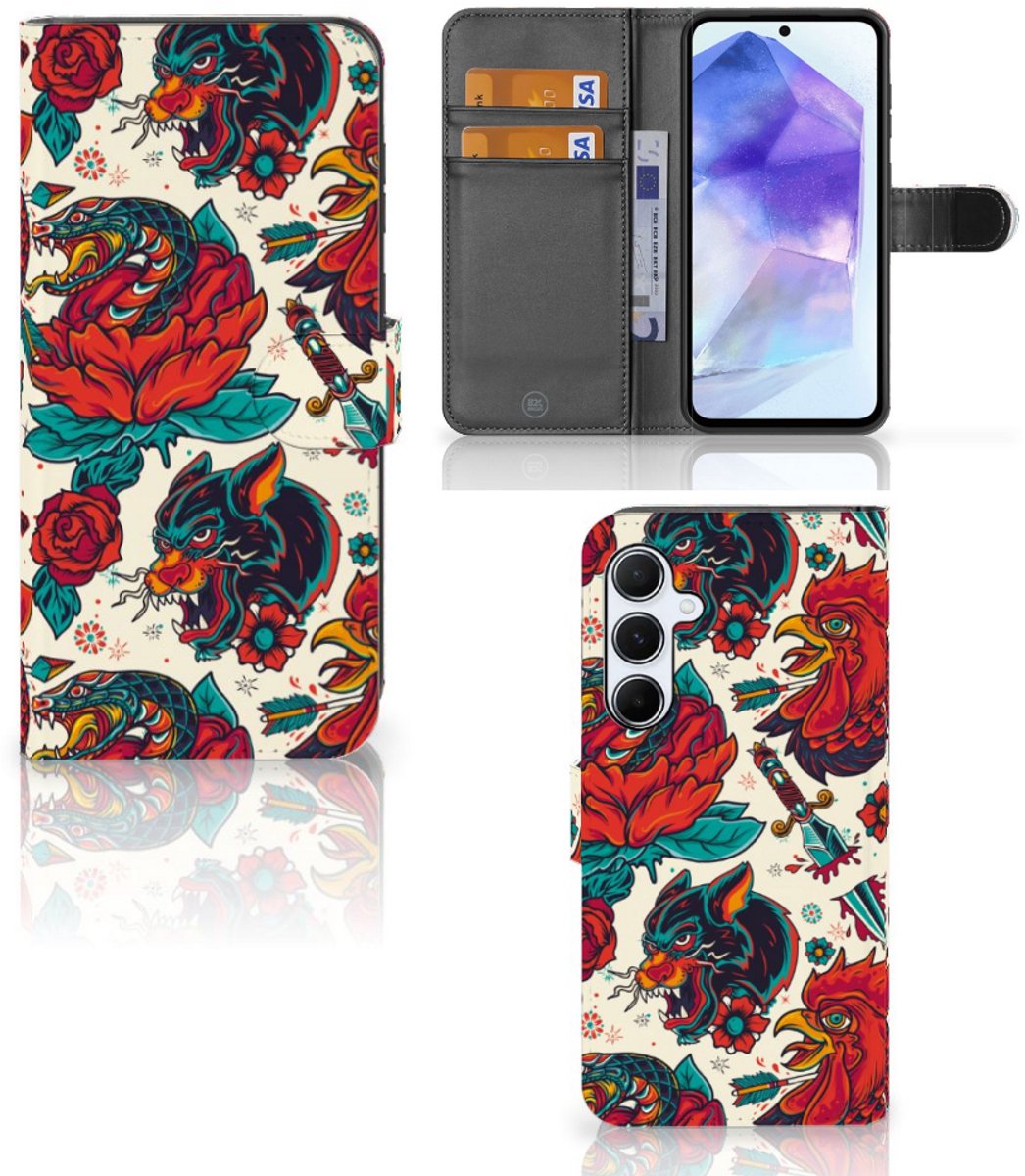 Telefoonhoesje met foto voor Samsung Galaxy A55 Old Skool