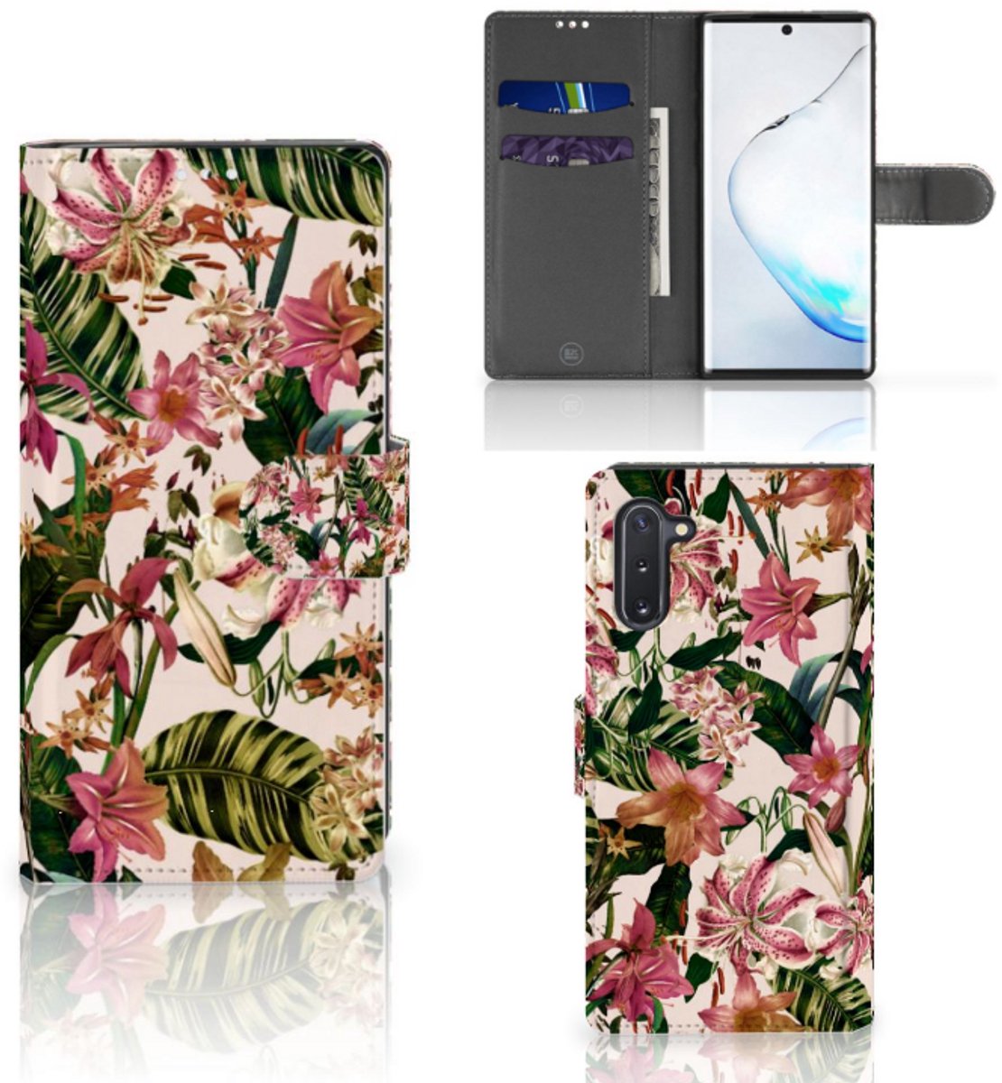 Samsung Galaxy Note 10 Hoesje Flowers