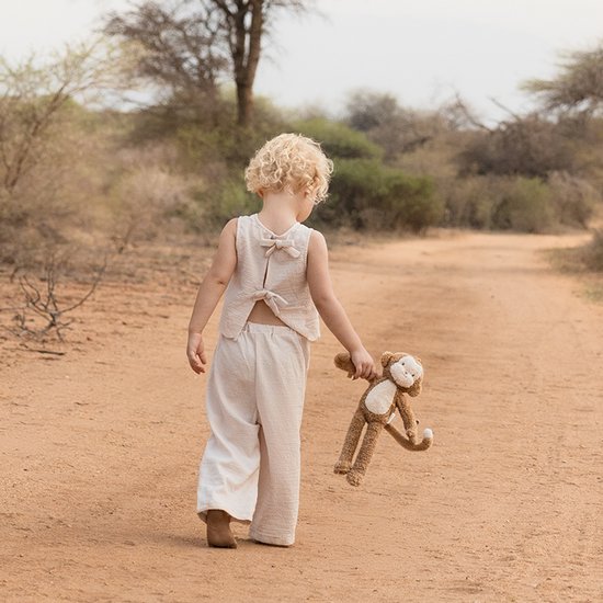 Little Dutch Safari Friends Knuffel Aap van Little Dutch — afbeelding 3