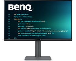 BenQ RD270Q – 27” QHD IPS Monitor – 144Hz – Nano Matte – USB‑C 65W – Programmeer‑ & Werkmonitor