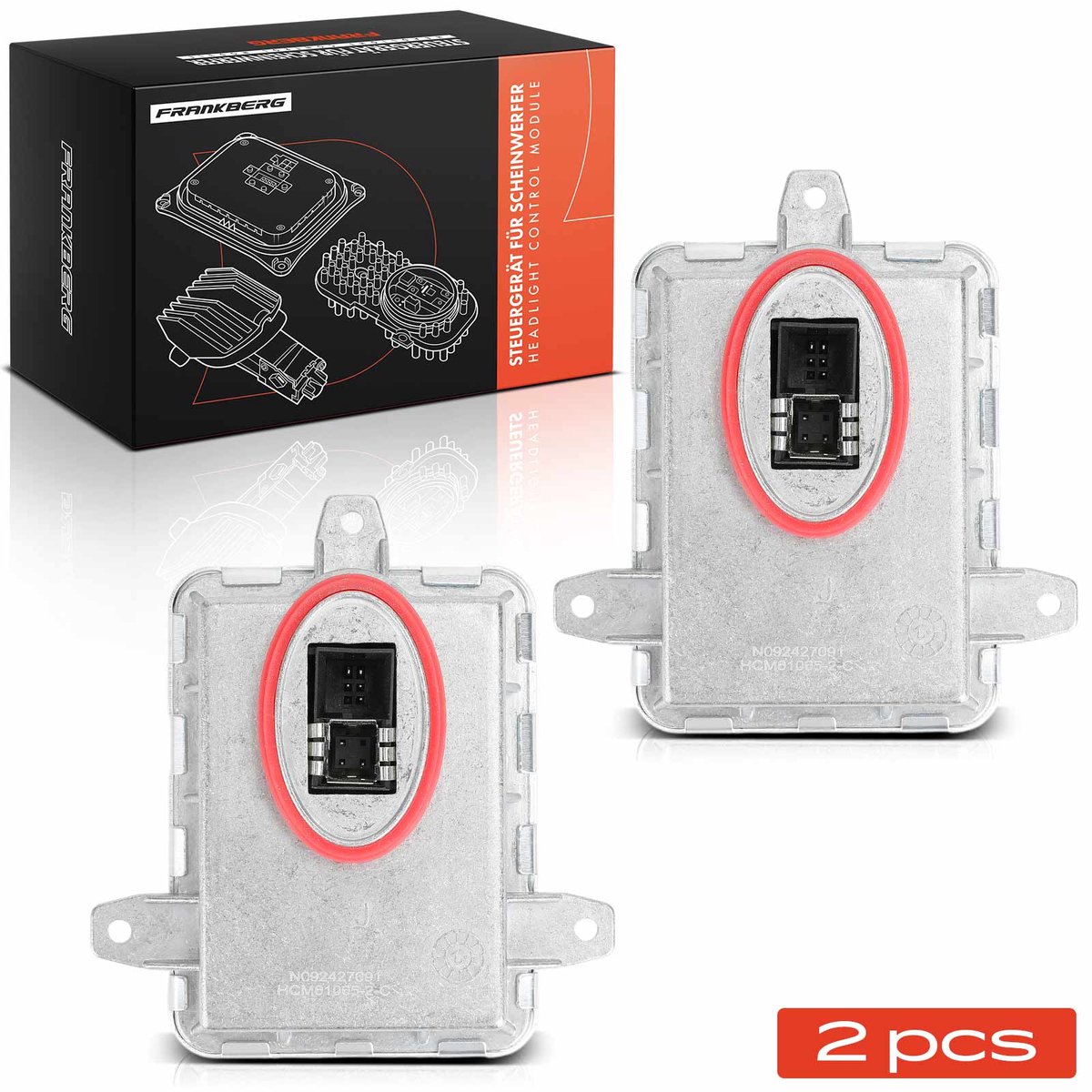 Frankberg 2x xenon module koplamp driver module voor BMW