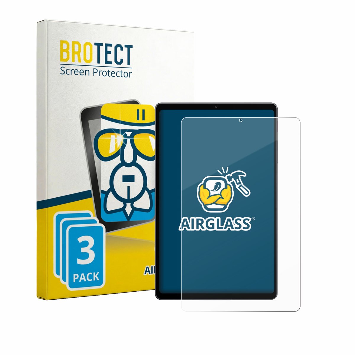 Screenprotector 3 Stuks voor Alldocube iPlay 80 mini Ultra Beschermglas transparant
