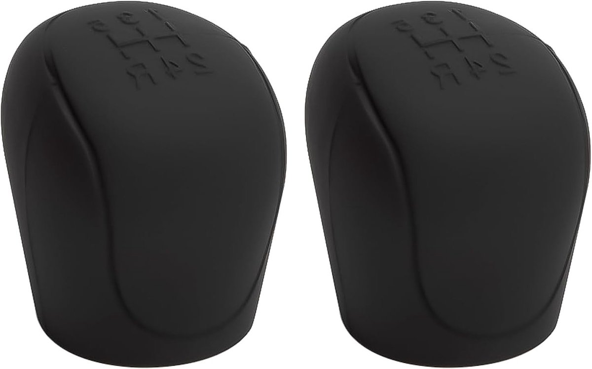 2 x Silicone Versnellingspookhoes, Antislip Versnellingsknop, Krasbestendig en Rekbaar voor Auto's
