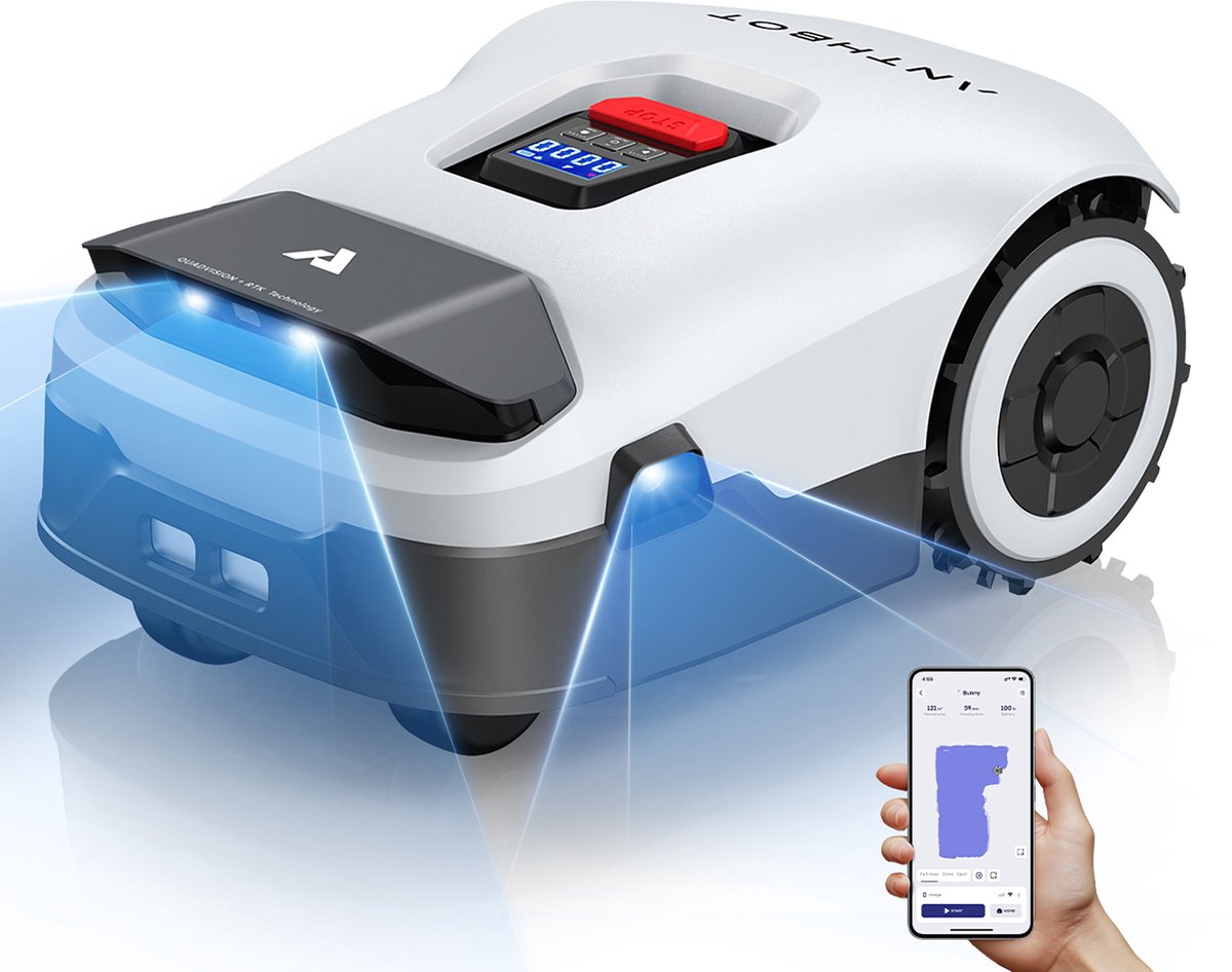 Shenzhen Ledong Genie 800 Draadloze Robotmaaier met - afbeelding 3