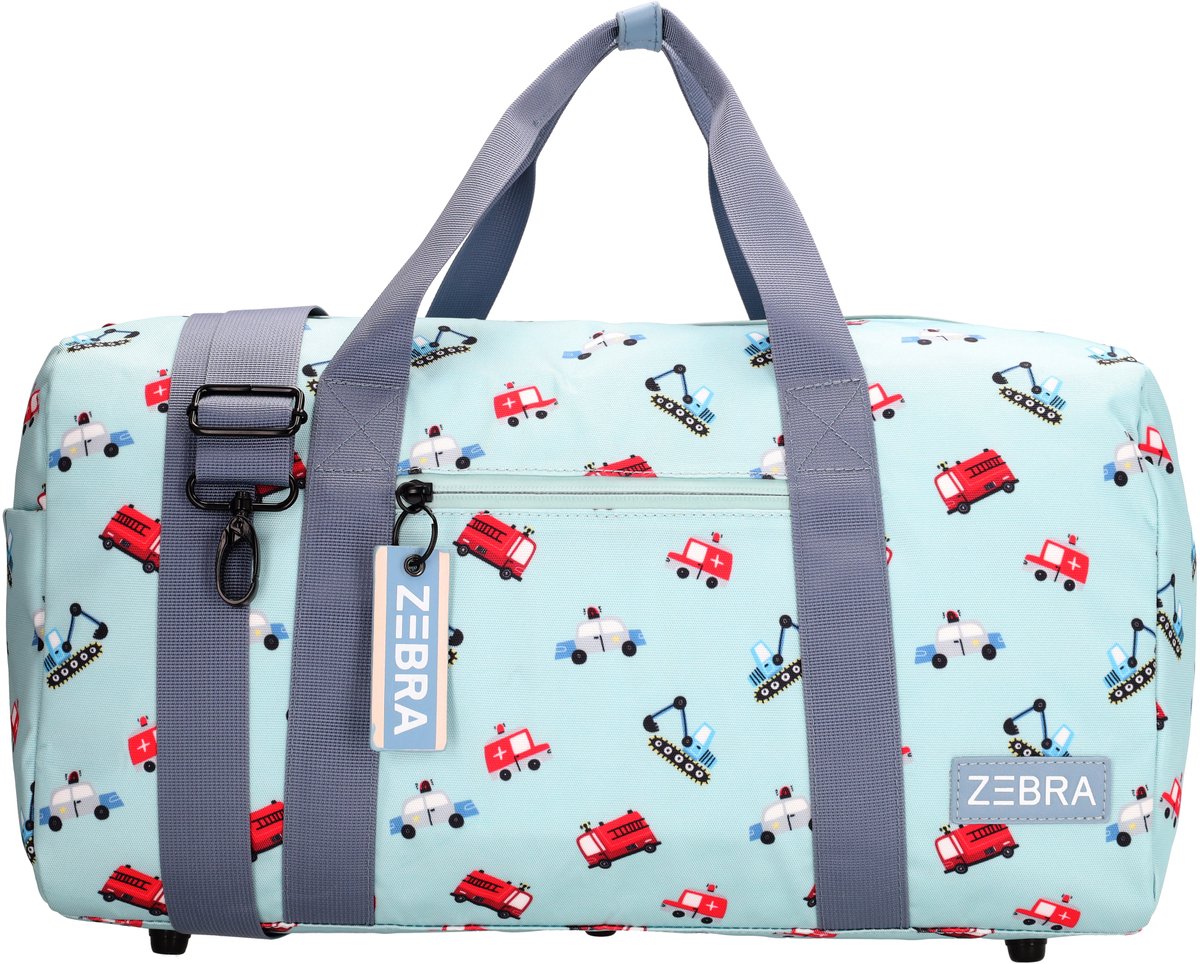 Zebra Trends Explorer Reistas - Weekendtas - Sport - Logeren - Reizen - Vrolijke Print - Handbagage - Prints - Sporttas - Voertuigen - Jongens