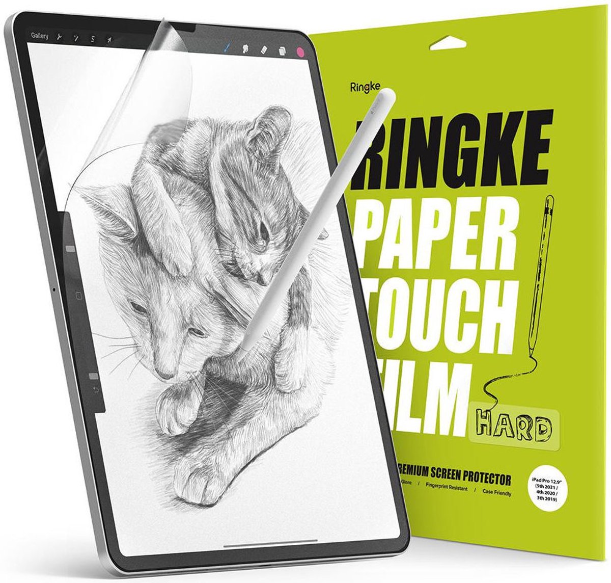 Ringke Paper Touch Hard Sceen Protector Geschikt voor Apple iPad Pro 12.9 -2021