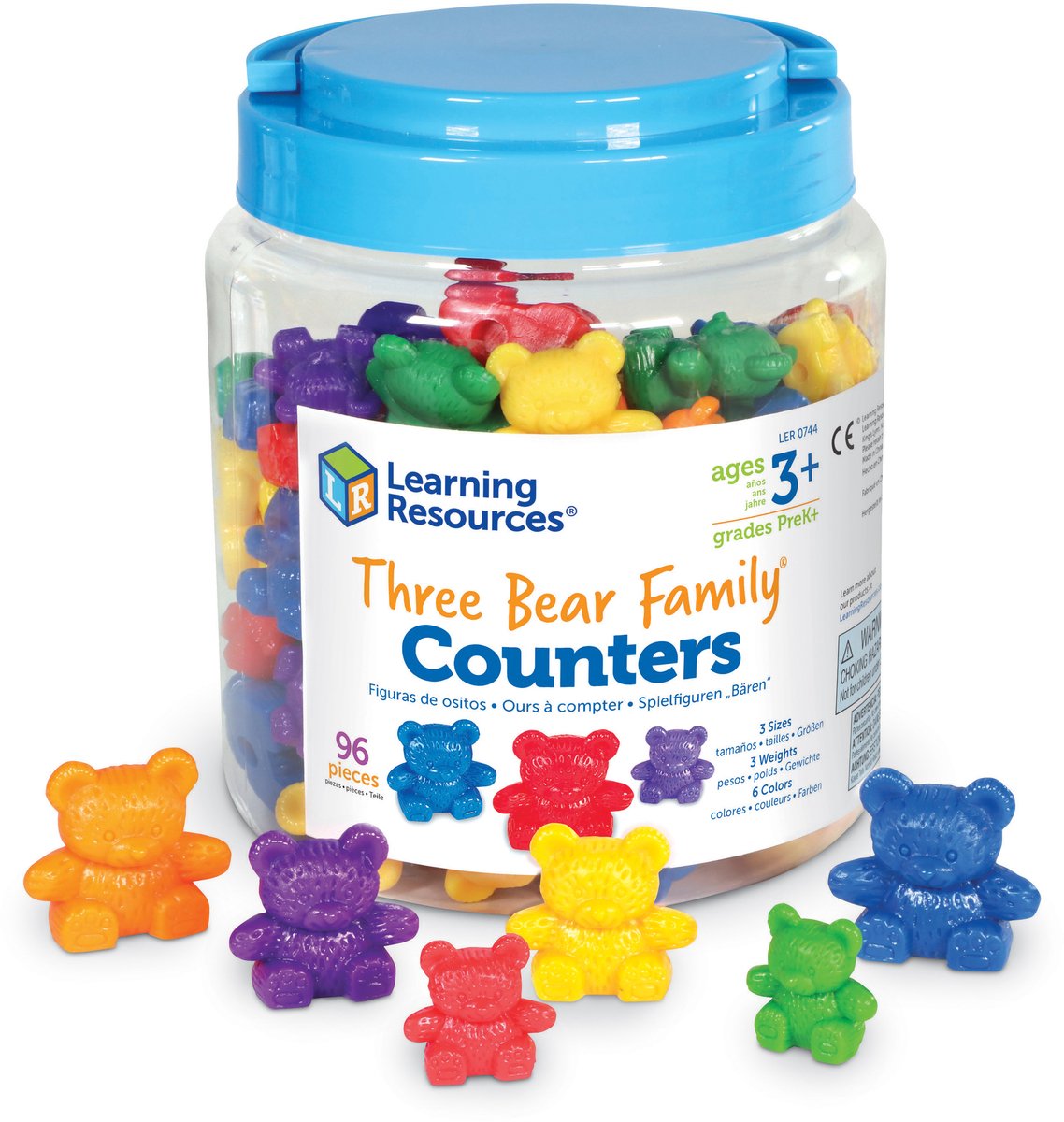 Learning Resources Three Bear Family - 1+