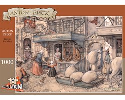 Puzzelman legpuzzel Anton Pieck Brood Backerij 1000 stukjes puzzel.