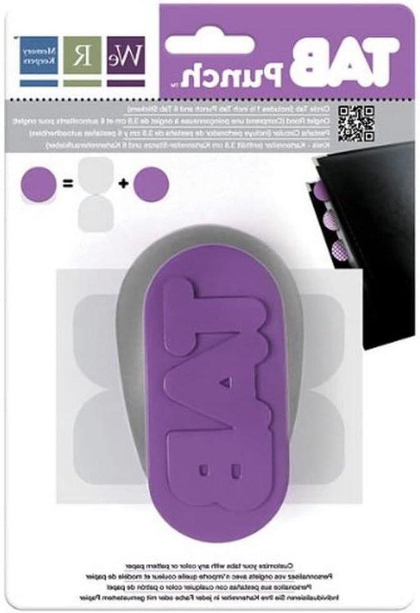 We R Memory Keepers Tab Punch Circle