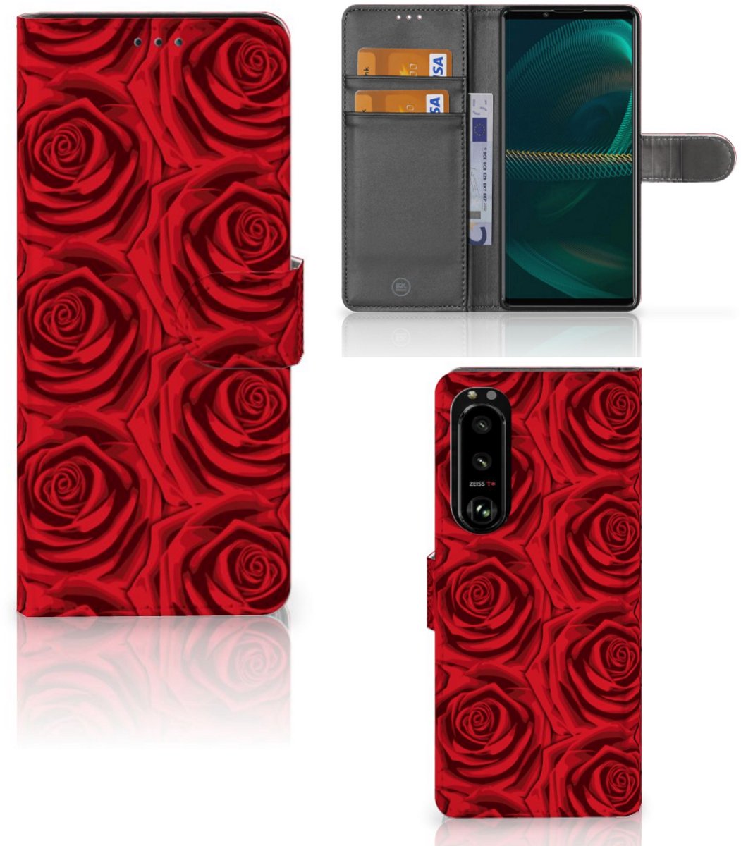 Sony Xperia 5III Hoesje Red Roses