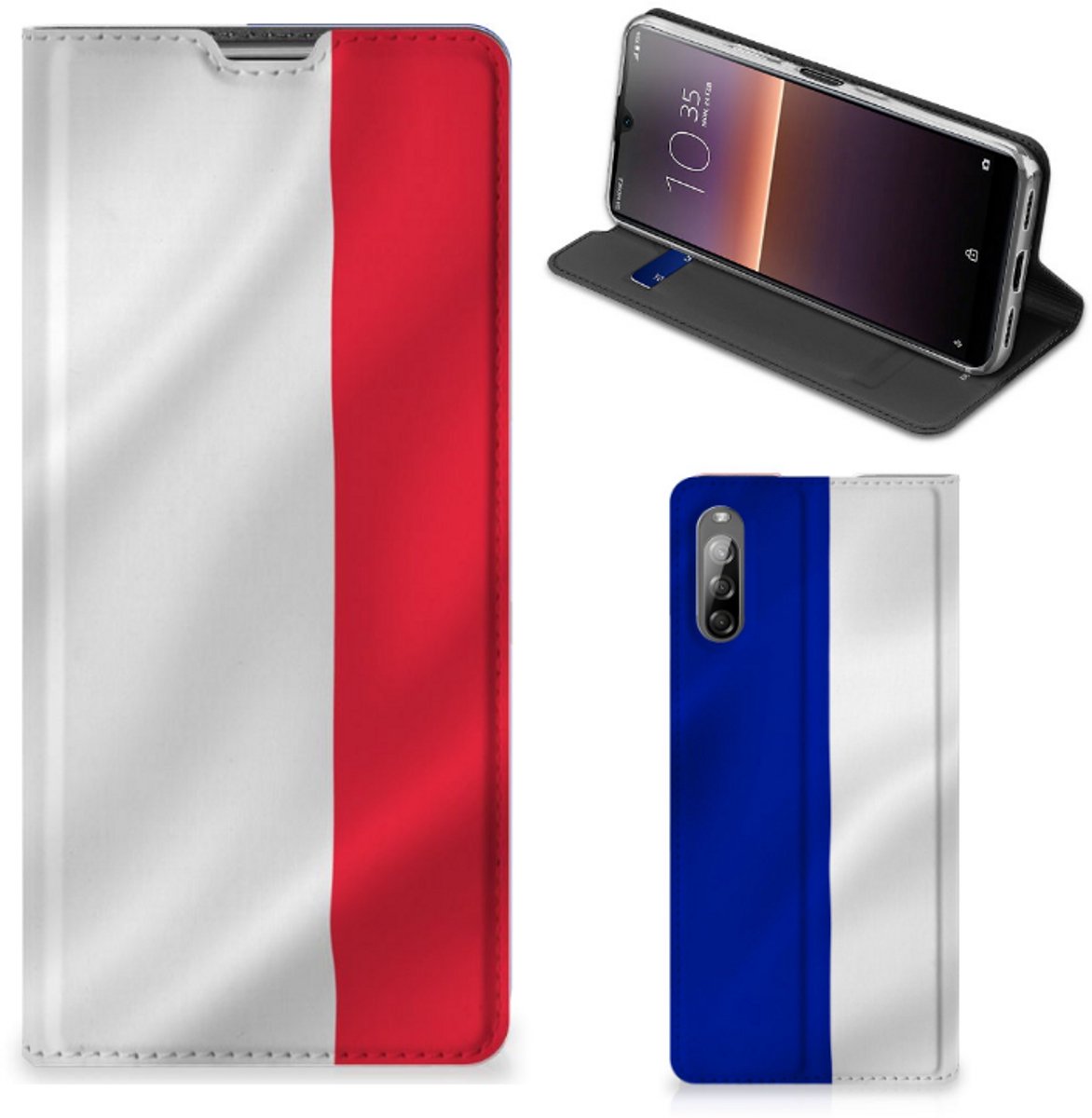 Sony Xperia L4 Standcase Frankrijk