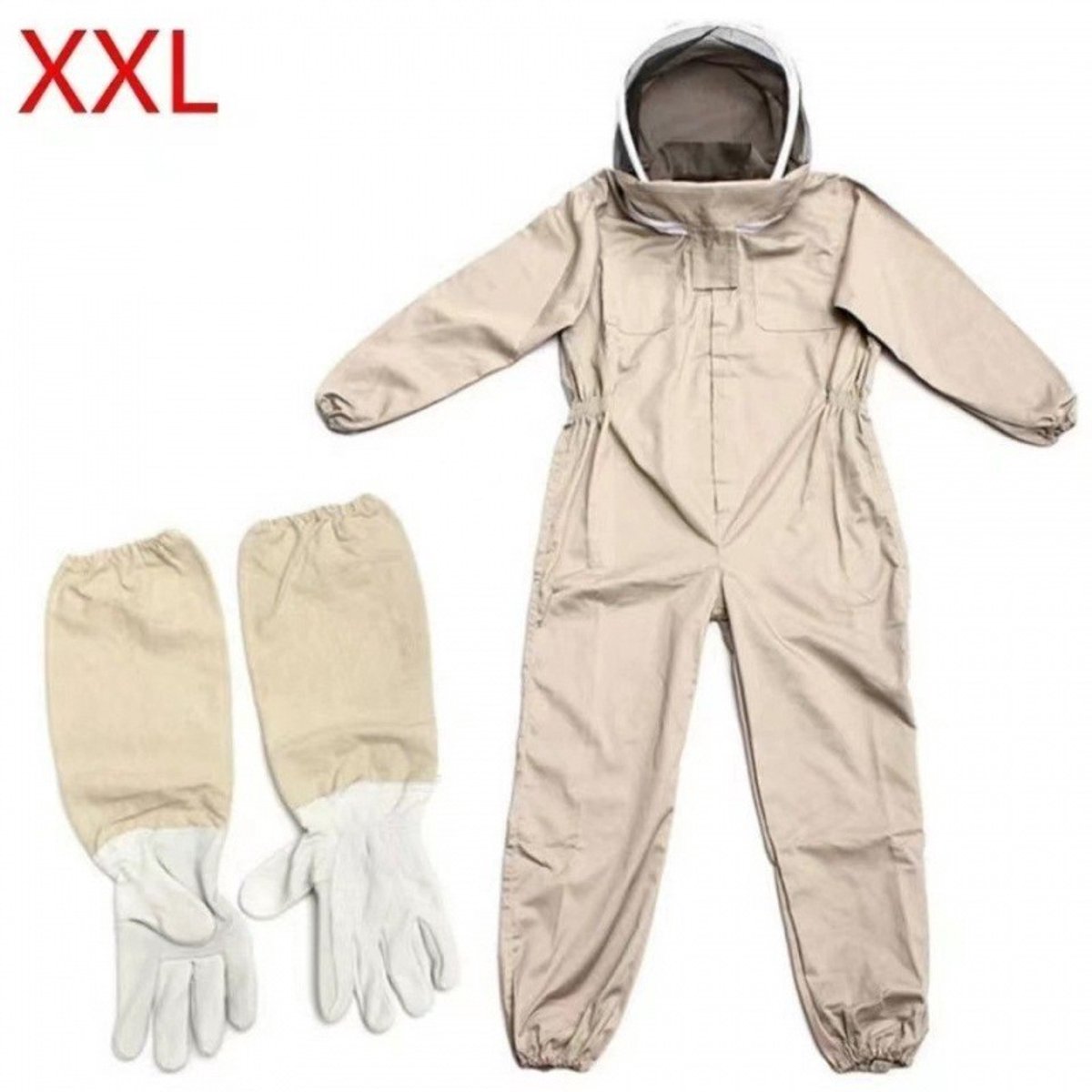 Imkerpak (inclusief handschoenen) - professioneel imkerpak - compleet pak - 2XL
