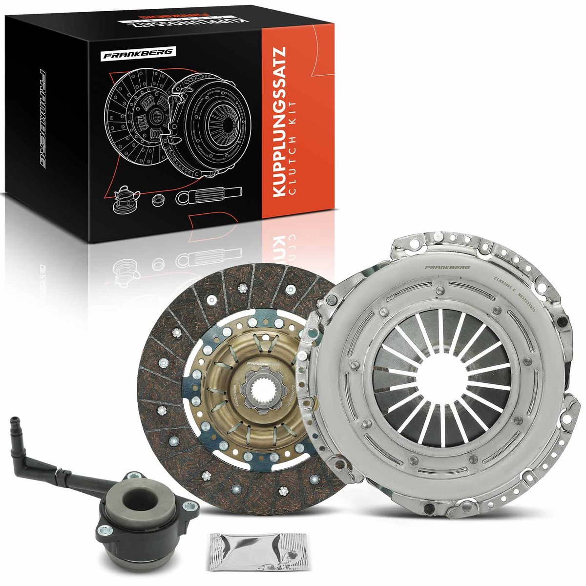 Frankberg 1x koppelingsset voor Audi