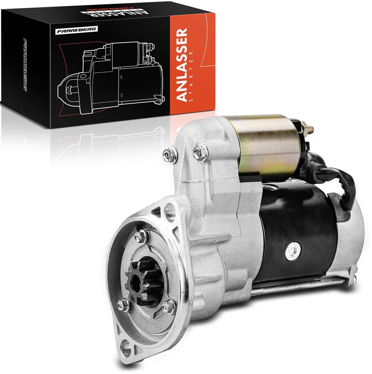 Frankberg 1x startmotor voor Isuzu