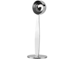 2-in-1 Koffielepel en Tamper van RVS - Perfecte Maatbeker voor Koffiezetten en Espresso