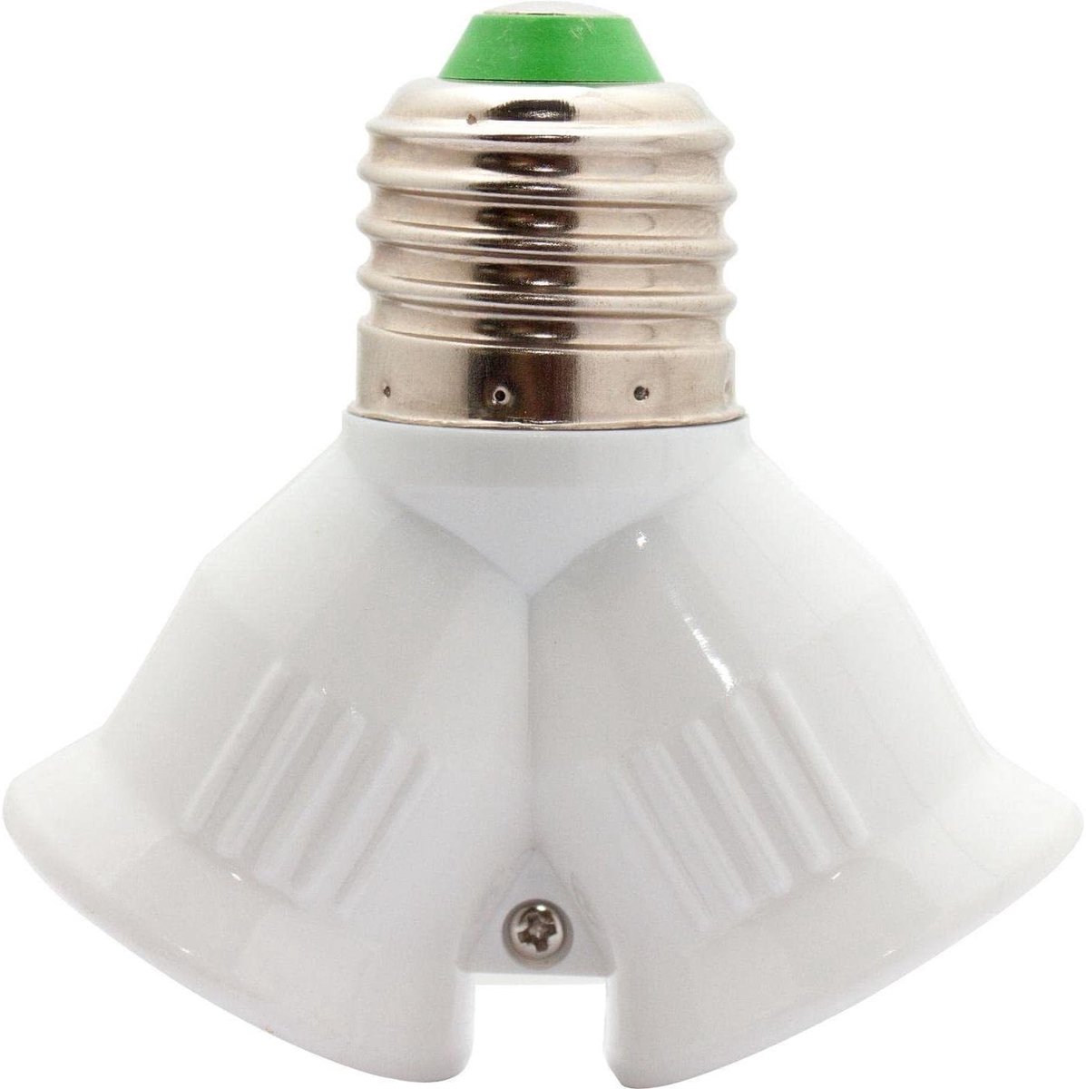 5x E27 -> 2x E27 LED Lamphouder Adapter Socket Convertor Lamp