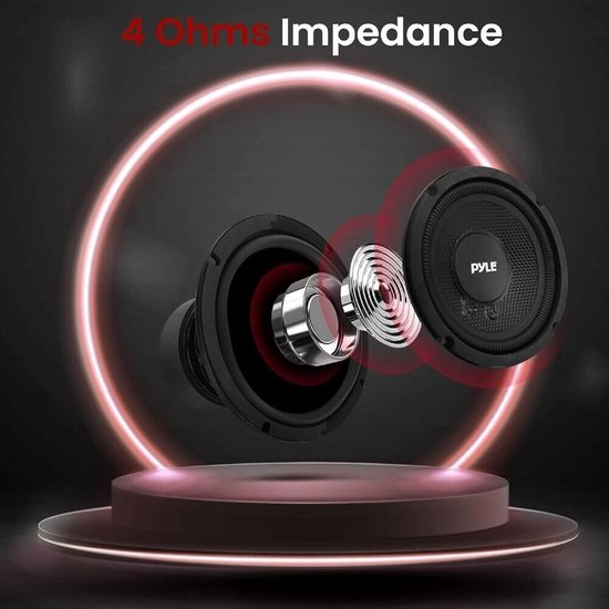 Subwoofer 16,5 cm - 6,5 inch, 75 Watt RMS, Rubberen Ophanging voor Auto's — afbeelding 5