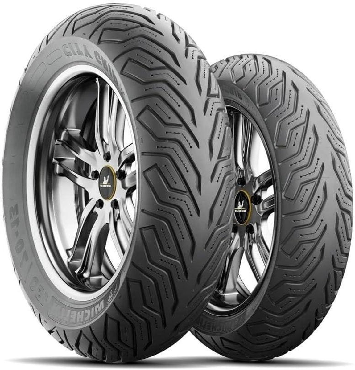Buitenband City Grip 2 - Scooterband Voor/Achter - Veilig Rijden Stad - Optimale Grip Nat Wegdek - 130/70-12 62S - Zwart
