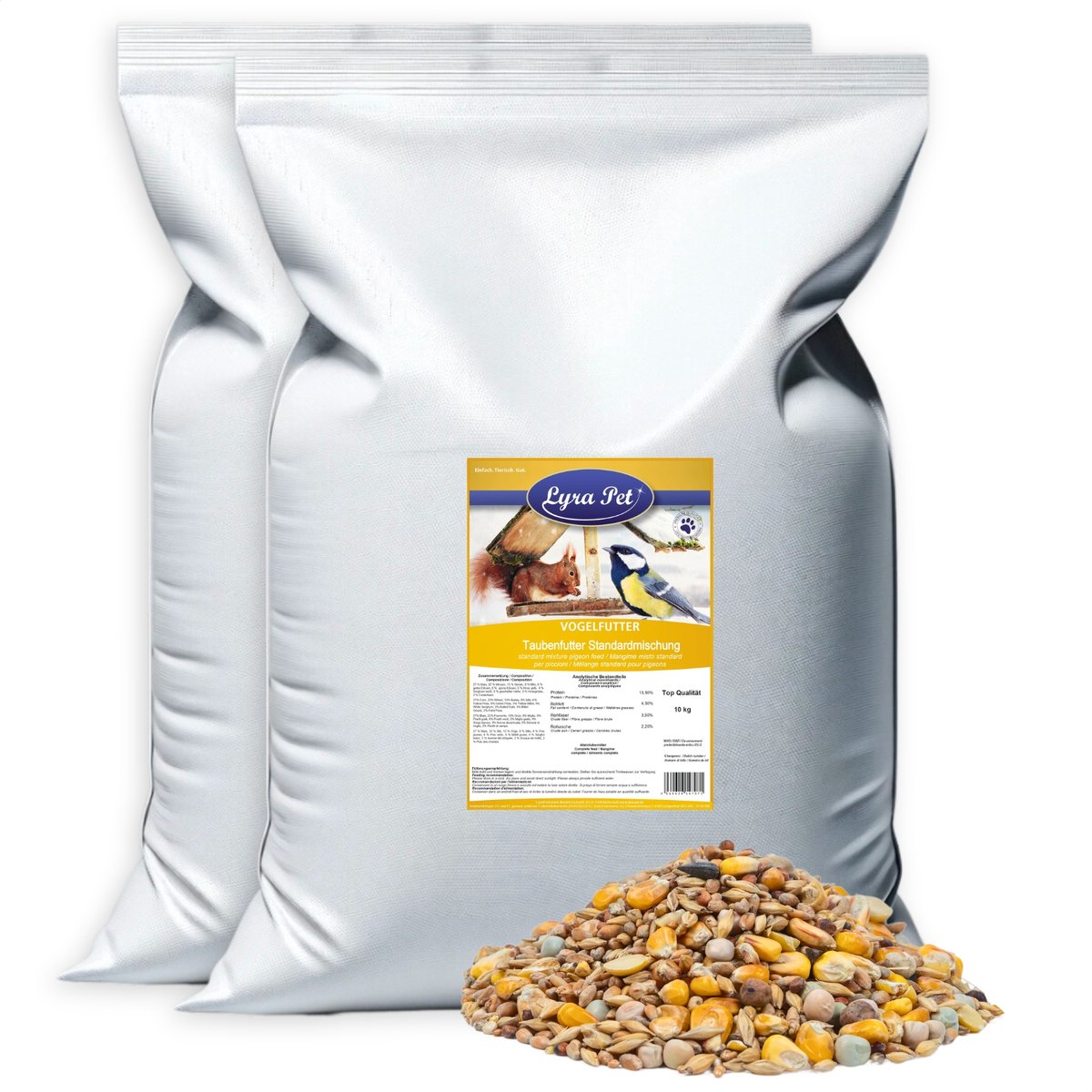 20 kg Lyra Pet® duivenvoer standaardmengeling