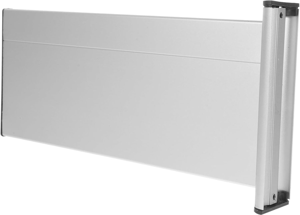 Naambord Deur - Naamplaten Kantoor - Bedrijfsruimte Aanduiding - Duurzaam Aluminium Materiaal - 29x15x4cm - Wit