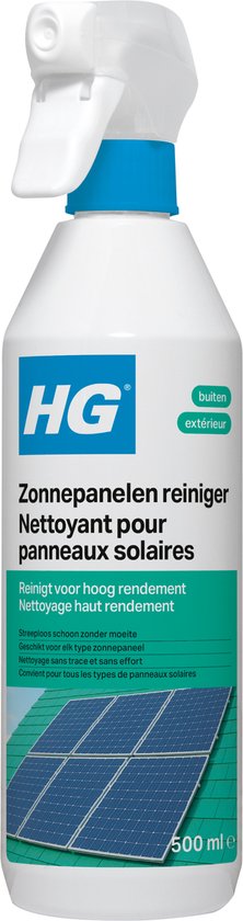 HG Zonnepanelen Reiniger 0,5 L