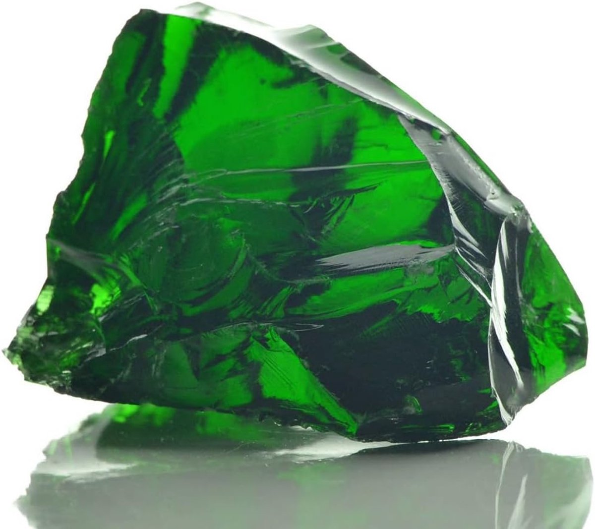 Sierstenen Glas - Decoratieve Stenen - Tuin Decoratie - Kleurrijke Accent - 60-120 mm - Groen