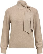 Object objulla knit l/s re cardigan slate rose online kopen