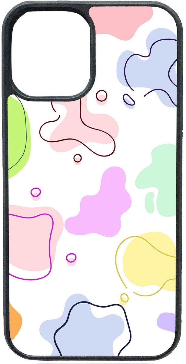 Telefoonhoesje - SOFT BLOB - Iphone 13 Pro