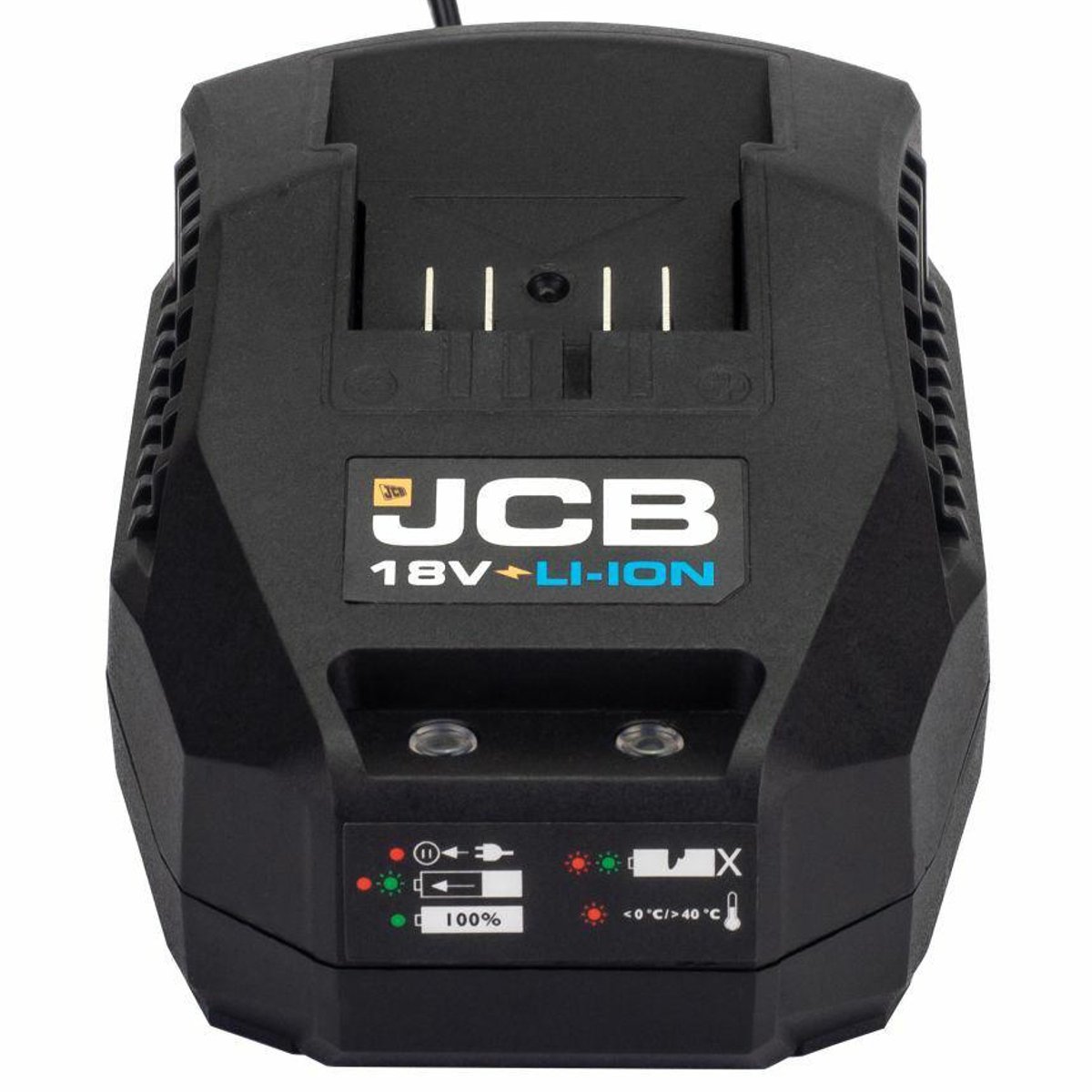 JCB - Batterijoplader - 18V - 2.4A - Snel Laden