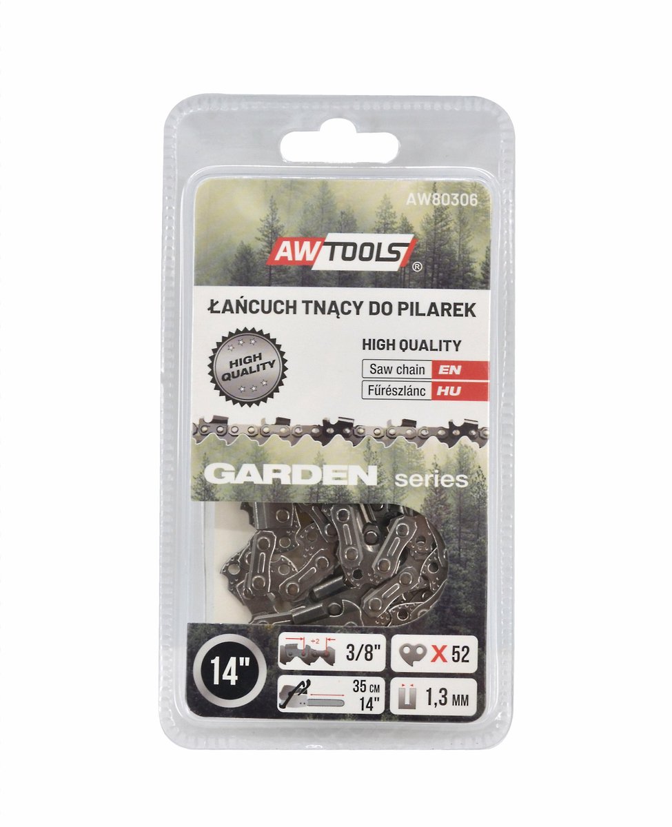 Awtools 80306 Serie - Zaagketting - 35cm - 52 Schakels - 3/8 inch