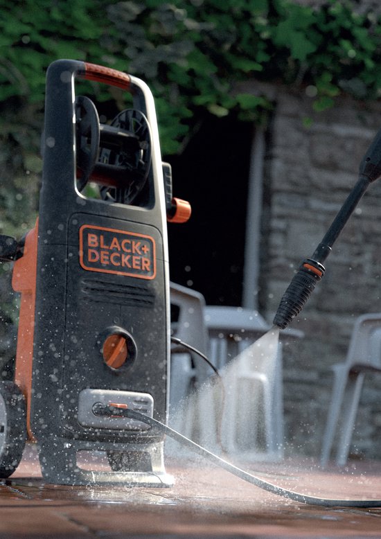 BLACK+DECKER Hogedrukreiniger BXPW2200PE - 2200 Watt - 150 Bar - 440 l/u van Merkloos	 — afbeelding 3