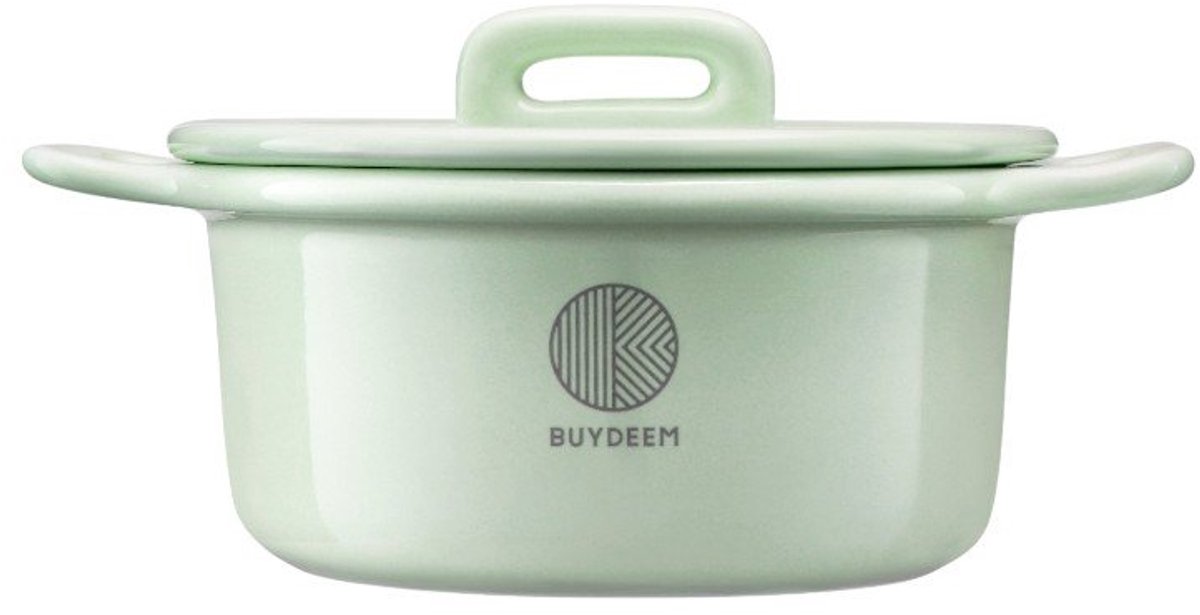 BUYDEEM CT1002 Serie - Keramisch Mini Schaaltje - Cozy Greenish - 240ml