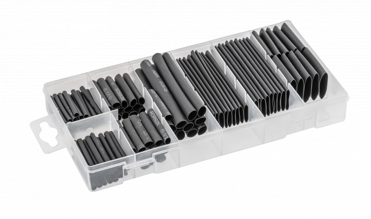 Högert Technik HT8G501 - Thermokoppel Set - 127 stuks - Polyethyleen - Zwarte Kleur - 600V Isolatie